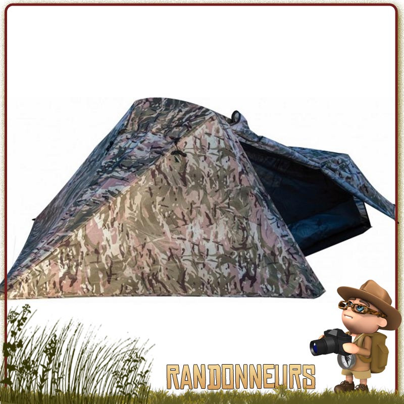 Tente armée Blackthorn 1 Highlander camouflage multicam , une 1 place 3 trois saisons profilée pour tenue au vent Tente armée Blackthorn 1 Highlander camouflage multicam , une 1 place 3 trois saisons profilée pour tenue au vent