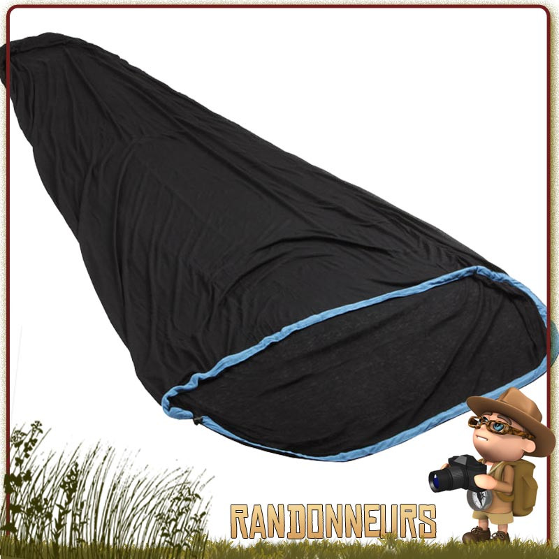 Drap de sac de couchage Thermolite Reactor Sea to Summit augmente température confort sac couchage de +8°C Drap de sac de couchage Thermolite Reactor Sea to Summit augmente température confort sac couchage de +8°C
