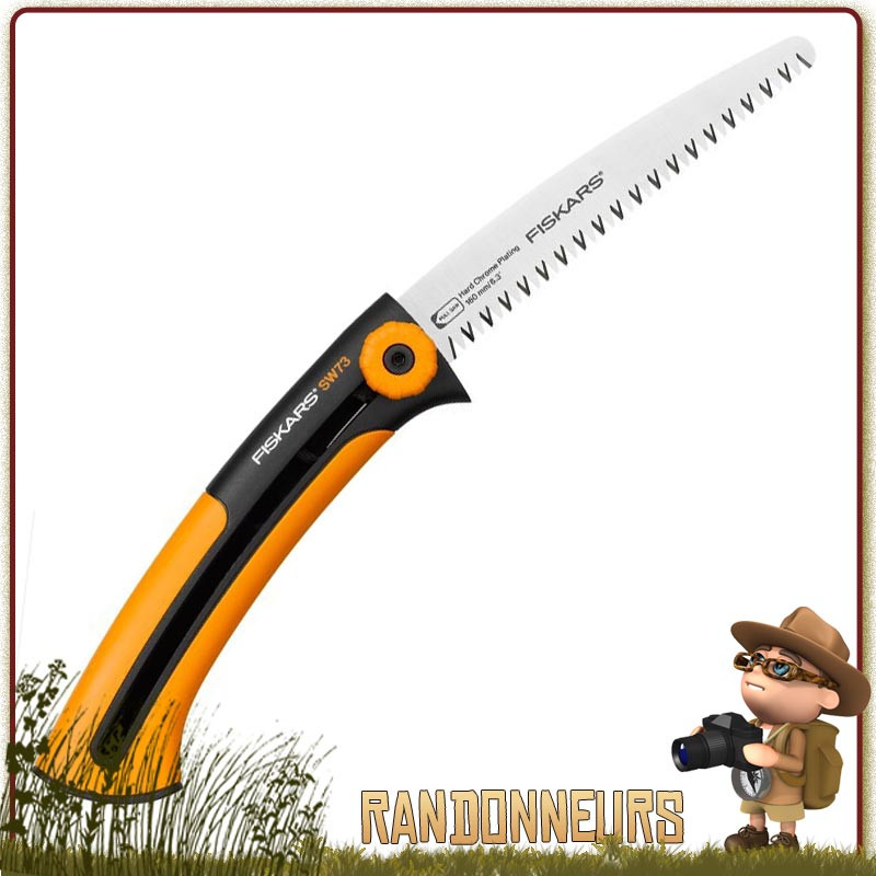 Scie rétractable Fiskars Xtract SW73 de randonnée bushcraft idéale pour la chasse et le jardin Scie rétractable Fiskars Xtract SW73 de randonnée bushcraft idéale pour la chasse et le jardin