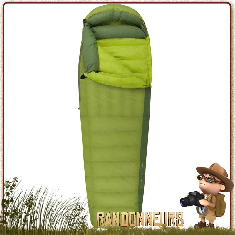 Sac Couchage Sea To Summit ASCENT ACII Large grand froid ultra léger duvet canard RDS 750+ spacieux 3 saisons Sac Couchage Sea To Summit ASCENT ACII Large grand froid ultra léger duvet canard RDS 750+ spacieux 3 saisons