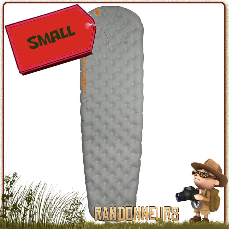 Matelas Gonflable Sea To Summit ETHER LIGHT XT Insulated Small léger et chaud pour un bivouac randonnée Matelas Gonflable Sea To Summit ETHER LIGHT XT Insulated Small léger et chaud pour un bivouac randonnée