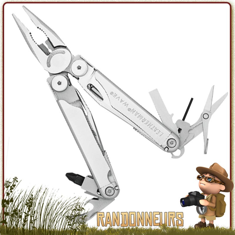 Pince Multi Fonctions WAVE Plus Leatherman tout inox robuste pas cher outil de survie professionnel Pince Multi Fonctions WAVE Plus Leatherman tout inox robuste pas cher outil de survie professionnel