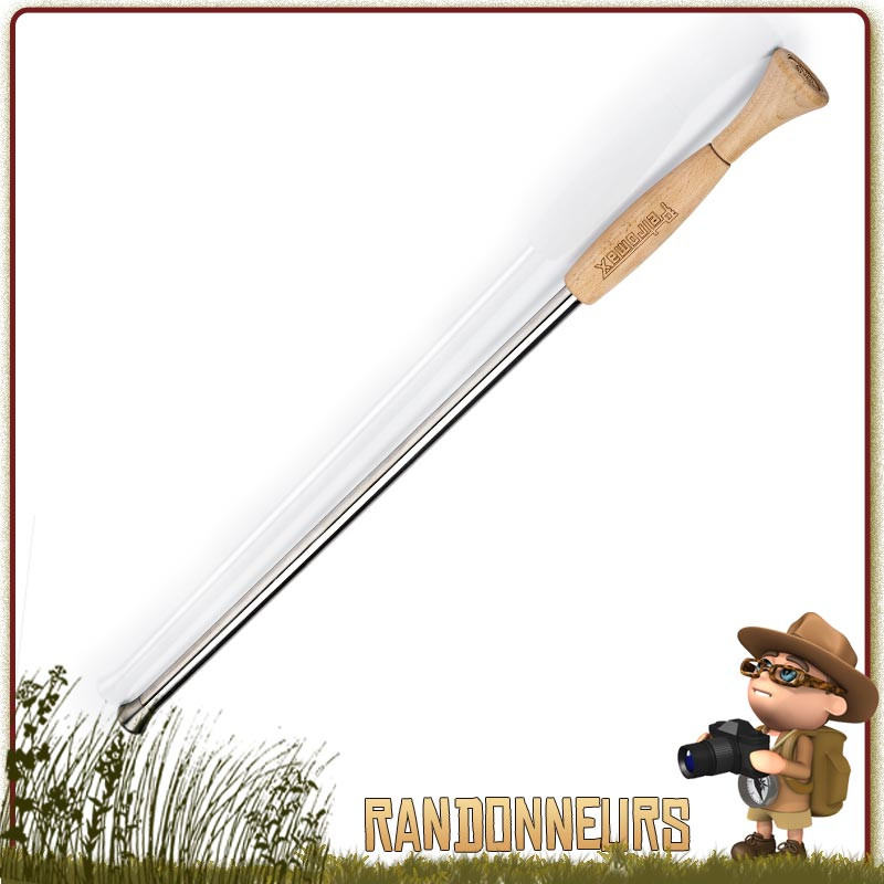 Bouffadou inox Firepipe Petromax allumer un feu de camp, ou raviver la flamme d'un réchaud bois bushcraft Bouffadou inox Firepipe Petromax allumer un feu de camp, ou raviver la flamme d'un réchaud bois bushcraft