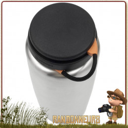 Set Gourde Nalgene Inox STANDARD avec Quart acier pour randonnée bivouac bushcraft survie