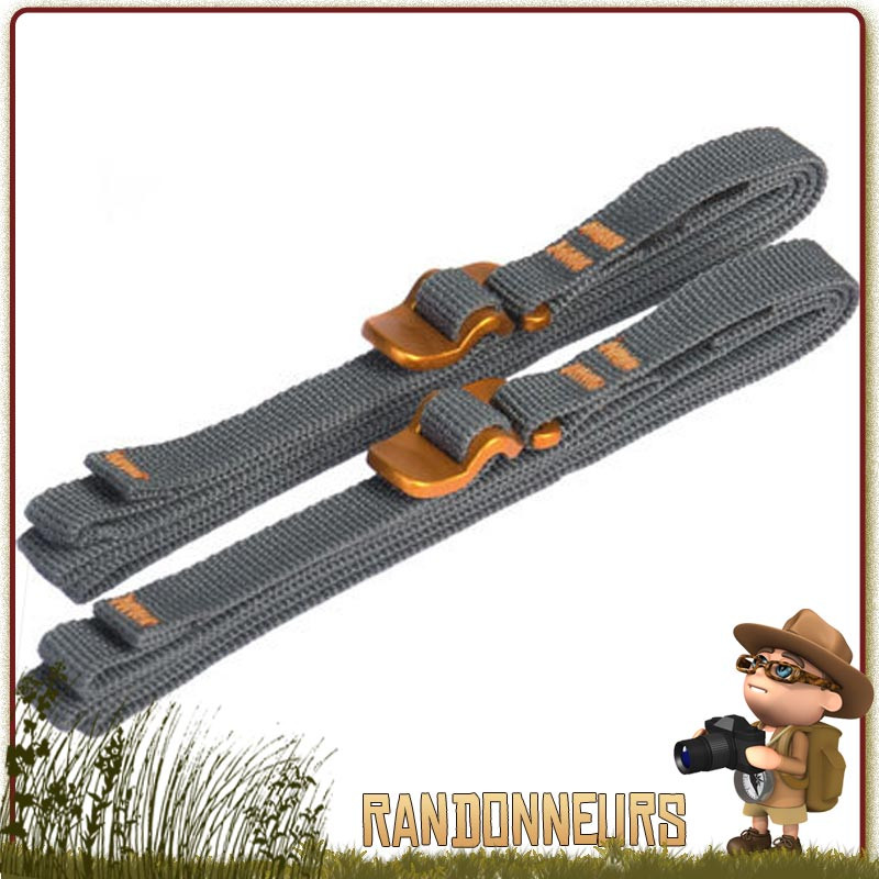 Sangles de Compression ultra légère 10 mm sur 1.5 mètres Sea To Summit fixer et compresser votre matériel de randonnée Sangles de Compression ultra légère 10 mm sur 1.5 mètres Sea To Summit fixer et compresser votre matériel de randonnée