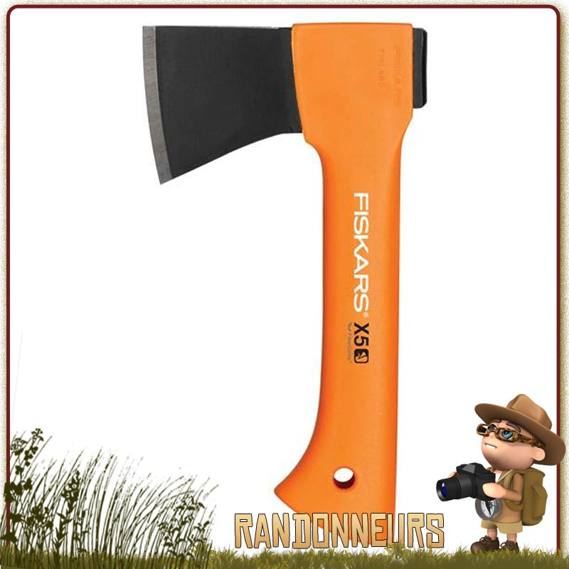 Hachette Bushcraft X5 Fiskars et randonnée légère pour le bivouac en foret Hachette Bushcraft X5 Fiskars et randonnée légère pour le bivouac en foret