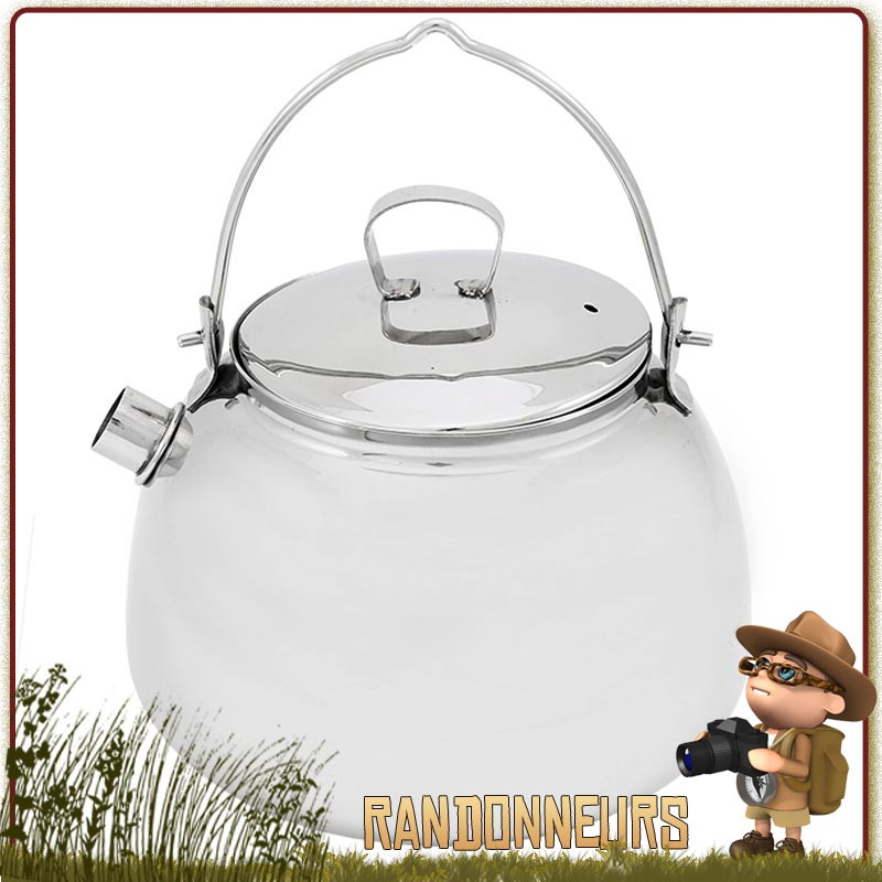 Bouilloire Inox 80cl Muurikka bivouac bushcraft Bouilloire Inox 80cl Muurikka bivouac bushcraft
