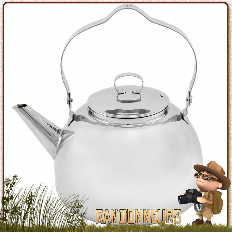 meilleure Bouilloire bushcraft Inox 1.5 Litres Muurikka de bivouac et camping meilleure Bouilloire bushcraft Inox 1.5 Litres Muurikka de bivouac et camping