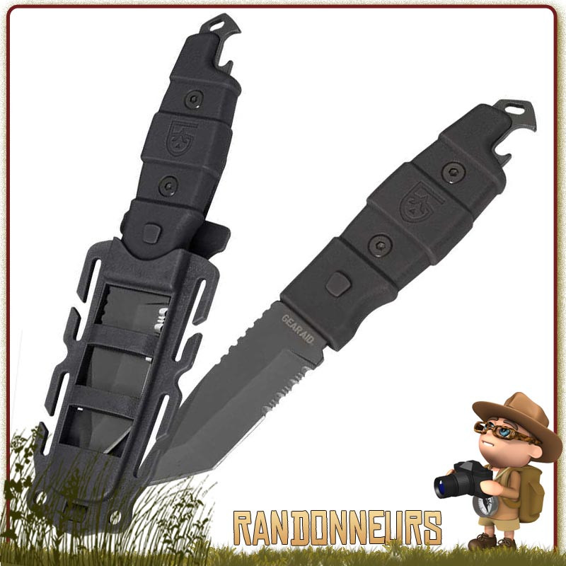 Couteau Tanto Kotu Gear Aid meilleur couteau de survie tactique militaire et sécurité Couteau Tanto Kotu Gear Aid meilleur couteau de survie tactique militaire et sécurité
