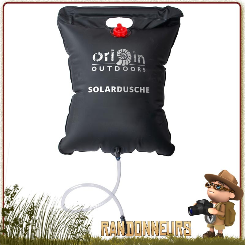 Douche Solaire 20 Litres Origin Outdoors bivouac camping plage Douche Solaire 20 Litres Origin Outdoors bivouac camping plage