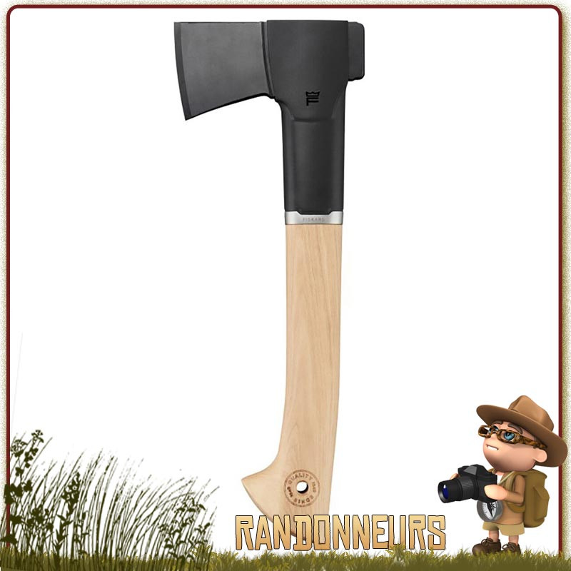 Hache Norden N7 Fiskars randonnee bushcraft manche bois hickory Hache Norden N7 Fiskars randonnee bushcraft manche bois hickory