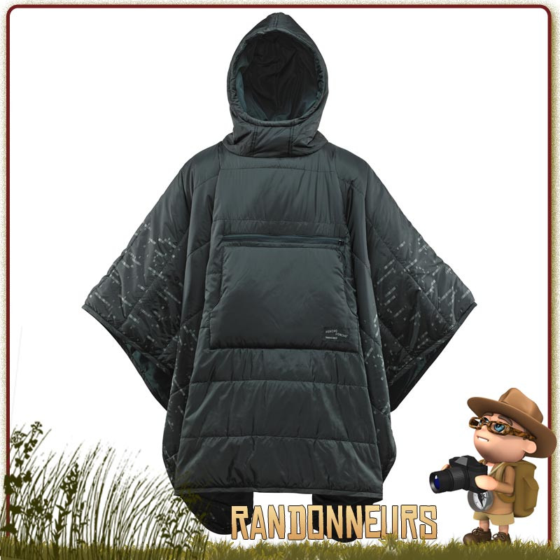 poncho randonnee couverture Honcho Poncho Thermarest black forest bivouac leger poncho randonnee couverture Honcho Poncho Thermarest black forest bivouac leger