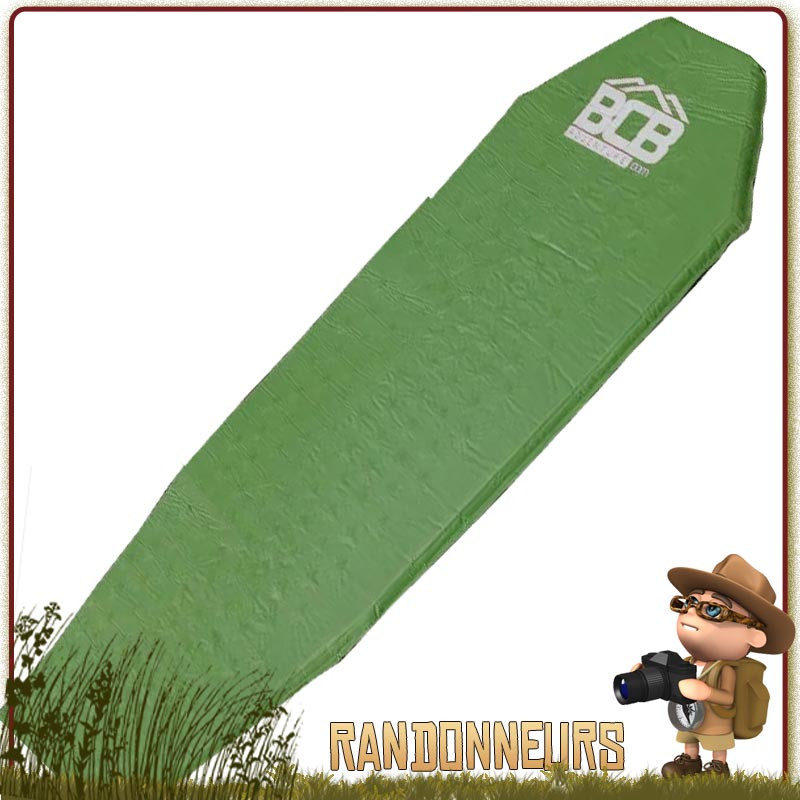 Matelas AutoGonflant TREK Olive BCB confortable et léger Matelas AutoGonflant TREK Olive BCB confortable et léger
