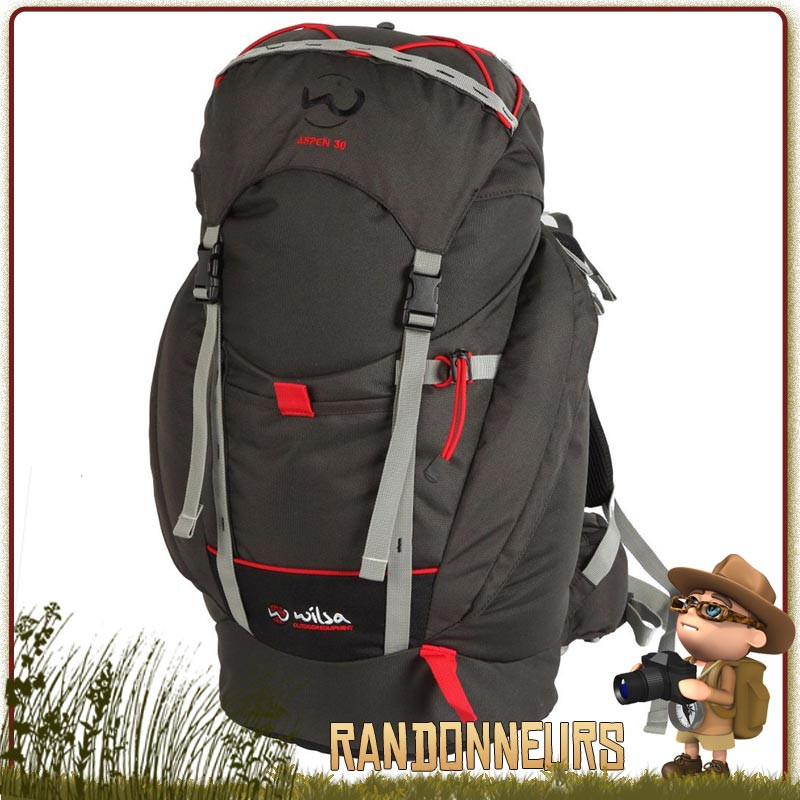 meilleur Sac à Dos daypack ASPEN 30 Wilsa Tarmac pour randonner à la journée meilleur Sac à Dos daypack ASPEN 30 Wilsa Tarmac pour randonner à la journée