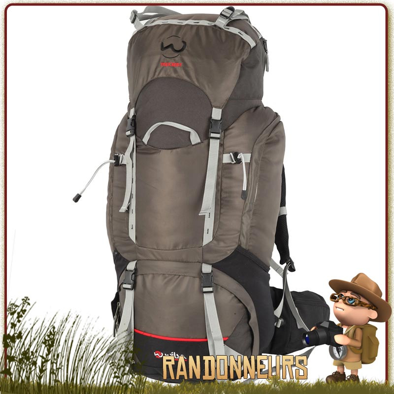 meilleur Sac à Dos TREKKER 75L Wilsa Tarmac grand volume pour randonner en montagne meilleur Sac à Dos TREKKER 75L Wilsa Tarmac grand volume pour randonner en montagne