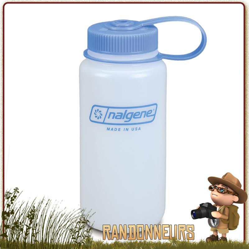 Gourde Nalgene Grande Ouverture 50 cl HDPE BLANCHE Gourde Nalgene Grande Ouverture 50 cl HDPE BLANCHE