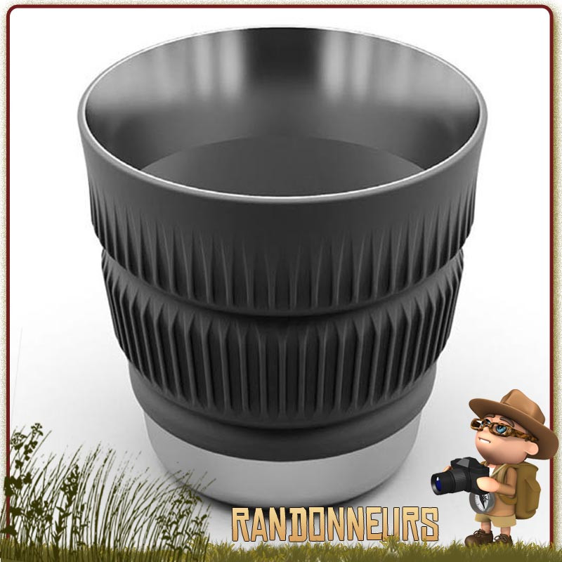 Mug repliable Detour en Inox Sea To Summit bivouac randonnee bushcraft Mug repliable Detour en Inox Sea To Summit bivouac randonnee bushcraft