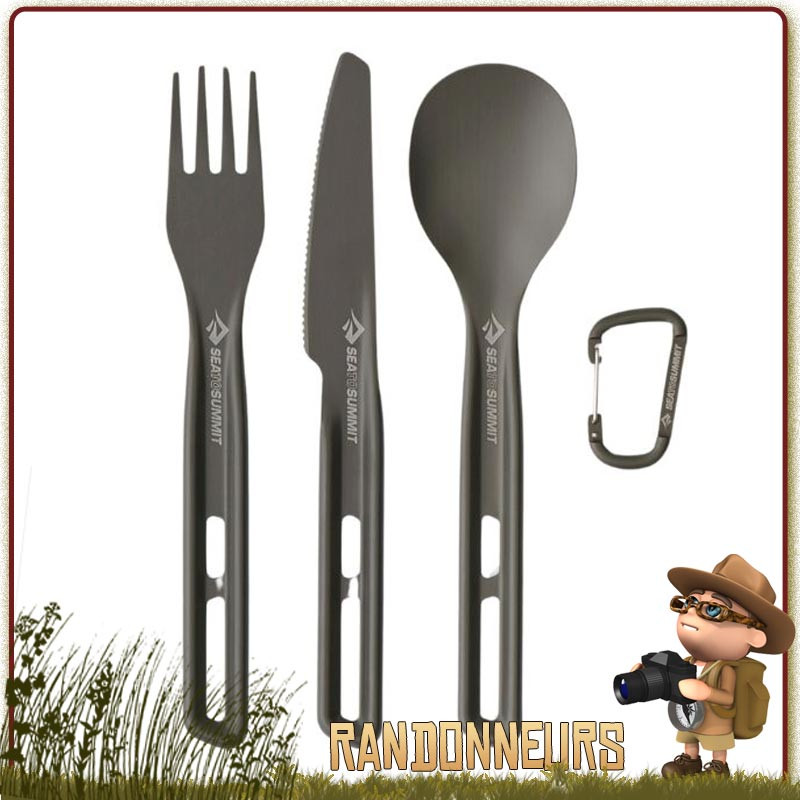 vaisselle randonnee ultra legere Set Couverts Frontier UL 3 pieces Sea to Summit vaisselle randonnee ultra legere Set Couverts Frontier UL 3 pieces Sea to Summit