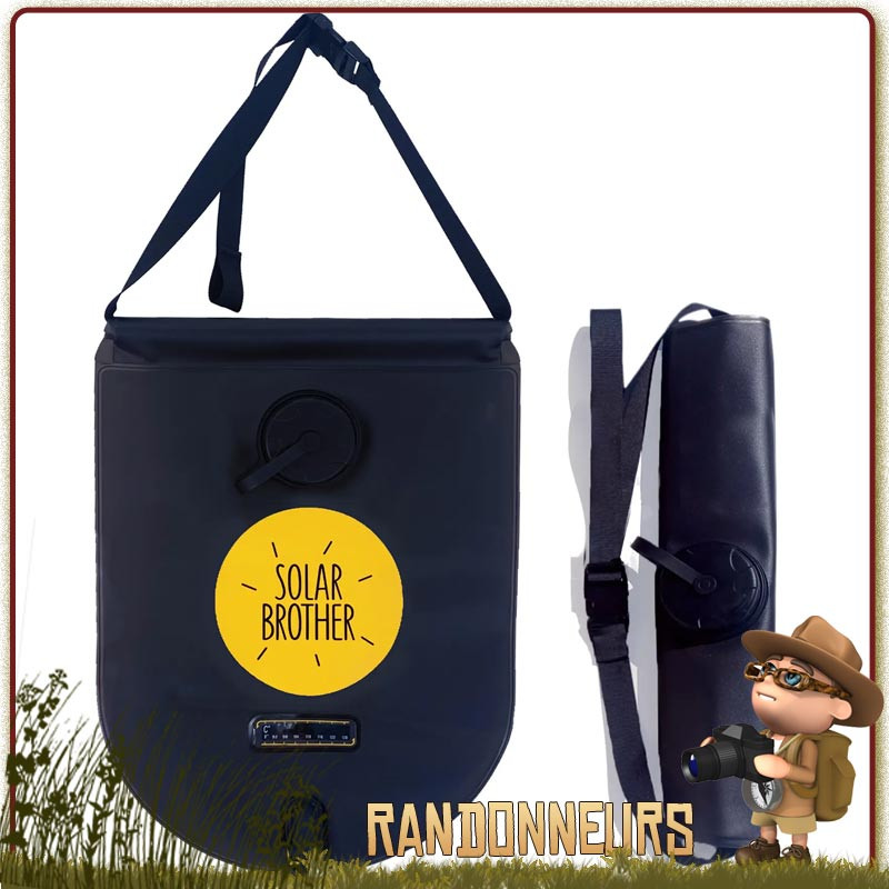 Douche Solaire 15 Litres Sunwater Solar Brother camping Douche Solaire 15 Litres Sunwater Solar Brother camping