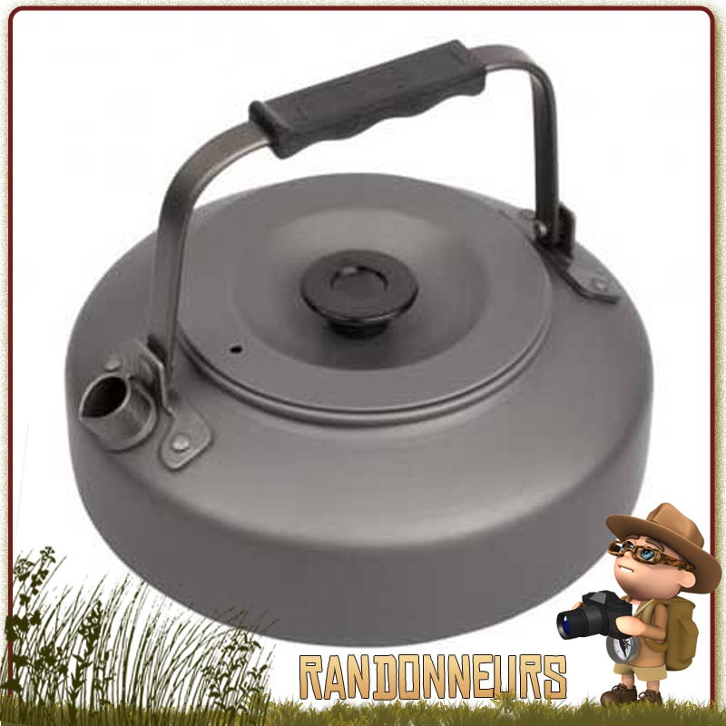 Bouilloire TERRA 0.70 Litres Optimus aluminium hard anodisé de randonnée légère Bouilloire TERRA 0.70 Litres Optimus aluminium hard anodisé de randonnée légère