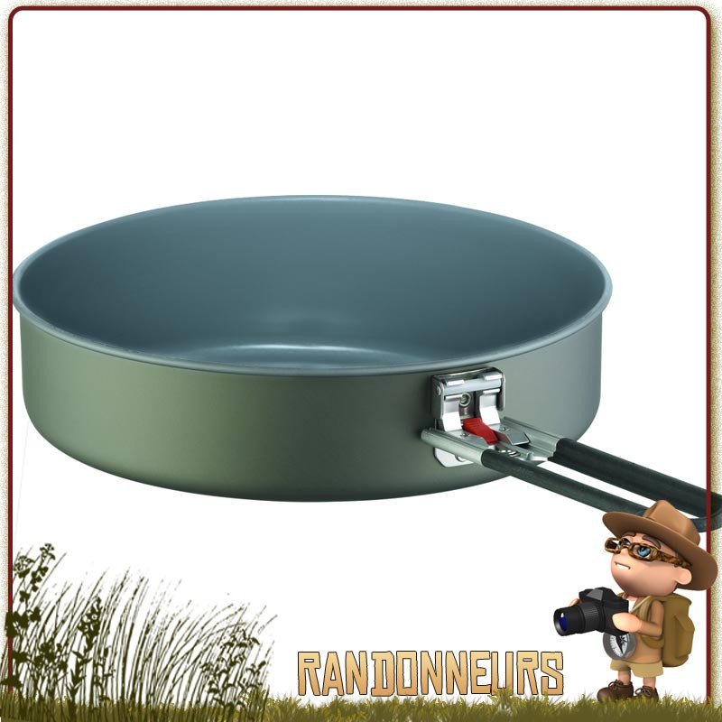 Poêle Céramique Anti Adhésives Flex Skillet MSR 1.5 litres pour randonner léger non toxique en aluminium anodisé Poêle Céramique Anti Adhésives Flex Skillet MSR 1.5 litres pour randonner léger non toxique en aluminium anodisé