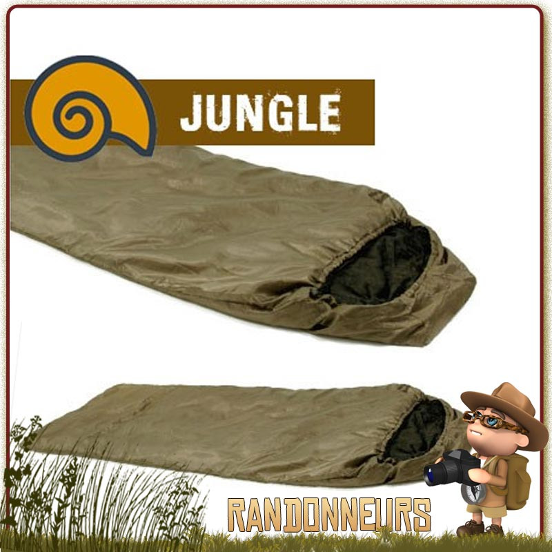 Sac de Couchage JUNGLE BAG SNUGPAK léger et campact pour un bivouac bushcraft par temps chaud Sac de Couchage JUNGLE BAG SNUGPAK léger et campact pour un bivouac bushcraft par temps chaud