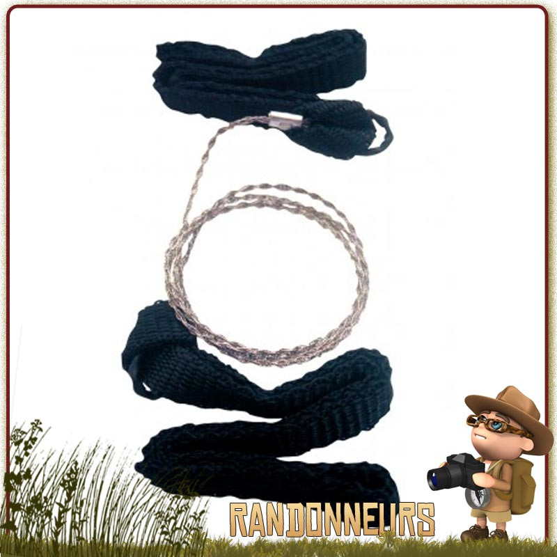 scie chaine commando boucles nylon peut scier du bois, du plastique et des os avec ses 8 fils tissés serrés entre eux scie chaine commando boucles nylon peut scier du bois, du plastique et des os avec ses 8 fils tissés serrés entre eux